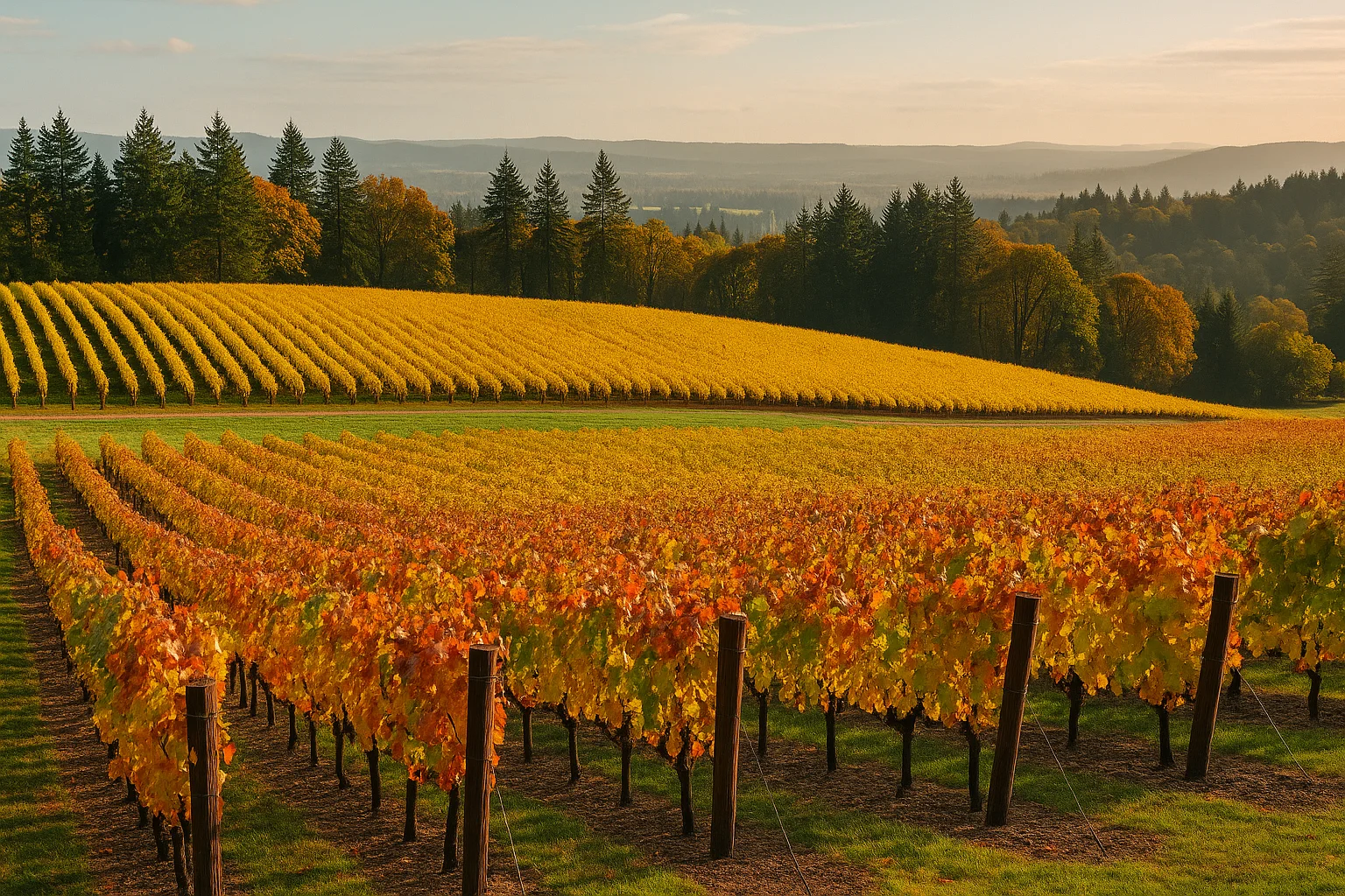 Fall Harvest Wine Tour in Willamette Valley