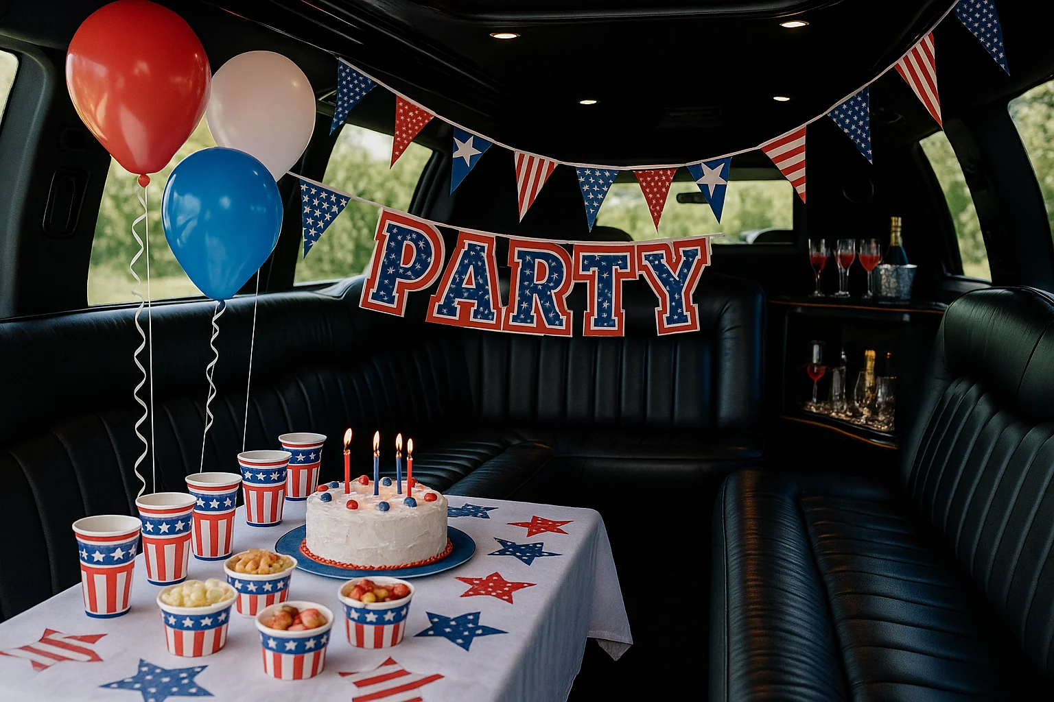 Themed Birthday Anniversary Limousine